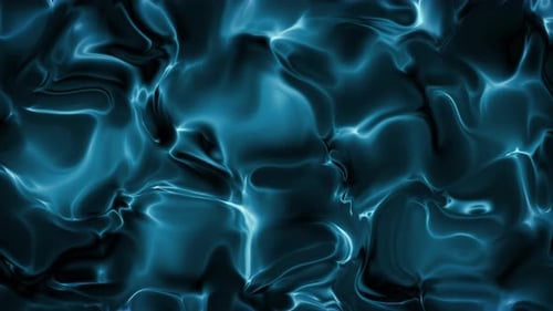 Deep Blue Ocean Water Abstract Background Loop