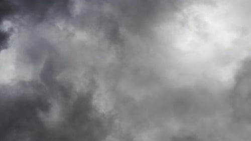 cumulonimbus clouds accompanied by thunderstorms