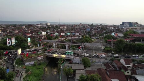 Sunset Yogyakarta Indonesia