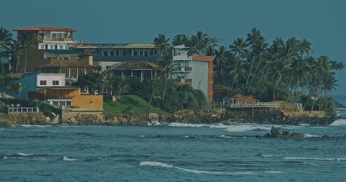 Sri Lanka Unawatuna Beach Night