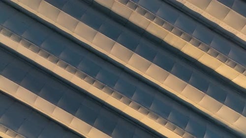 Abstract Aerial View of a Modern Architectural Design