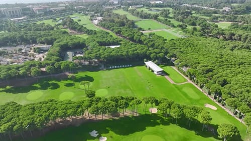 Aerial View Belek's Emerald Fairways Turkey's Premier Golf Escape