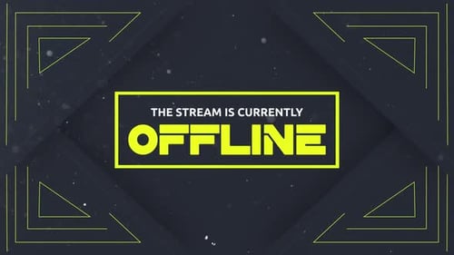 Social Media Outro Stream Offline_Yellow Theme
