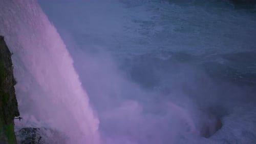 Close up of Niagara Falls