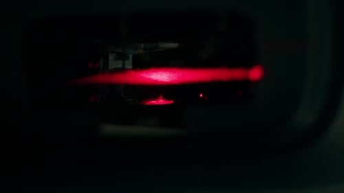 Scanner Scan Delivery Box in Storage Ecommerce Shop Man Packing Goods and Clothes Second Hand