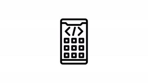 Animation des App-Linien-Symbols
