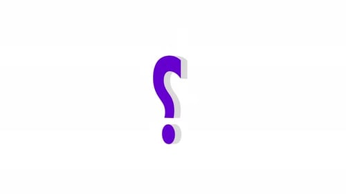 Question Mark. 3D Question Marks Concept
