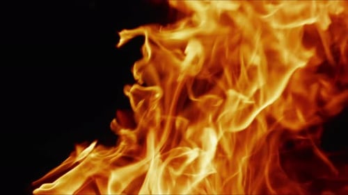 Abstract Fire Flames And Smoke Burning Like Hell 05