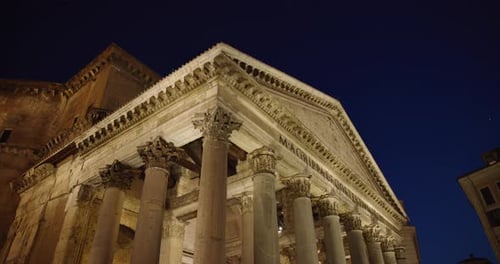 Pantheon at Night, Rome