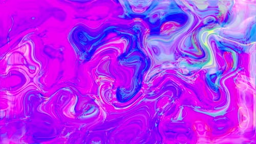 Abstract colorful trendy liquid wavy background. Digital liquid texture background motion