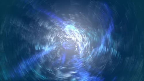 Weltraumanimation, Astronomie, Blaulicht-Hintergrund