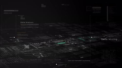 Futuristische Datenanalyse-Schnittstelle 02083