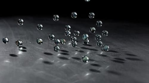 Air Falling Marbles