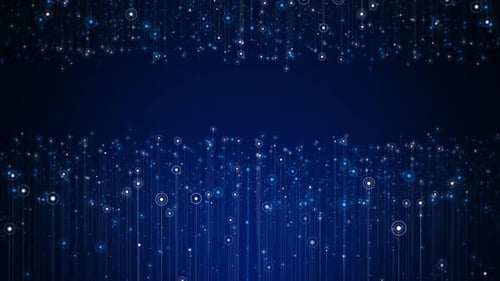 Digital Code Network Big Data Speed Information Virtual Cyber Space Data Flow Futuristic Data Stream