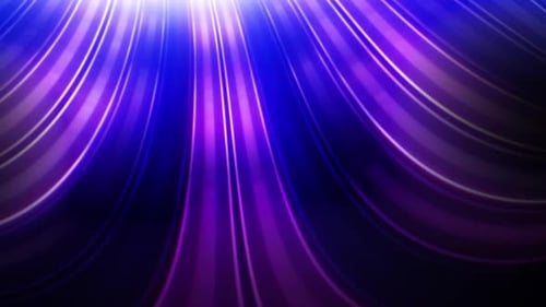 Abstract multicolor blade stripes animation