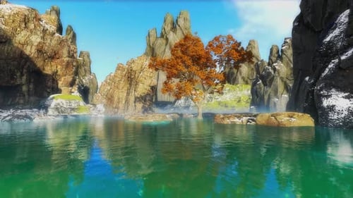 Lake On Top Of The Mountain HD 02