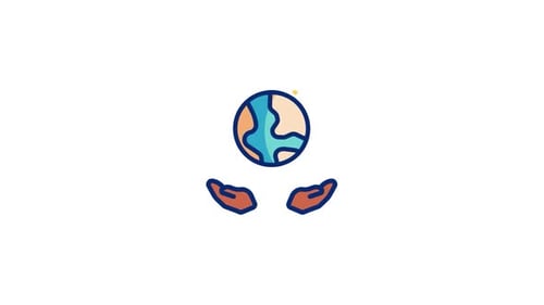 World Animated Icon