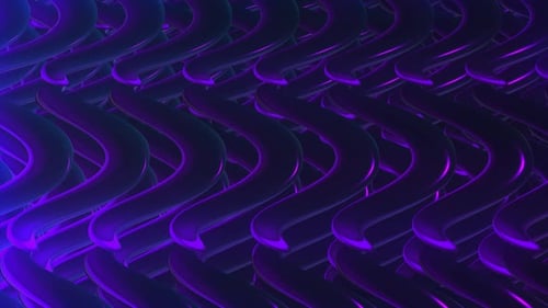 Dynamic Abstract Wavy Flow Seamless Loop Background