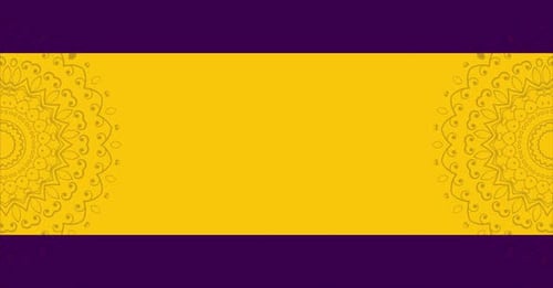 Happy Raksha Bandhan Festival Greeting with Decorative Rakhi Animation