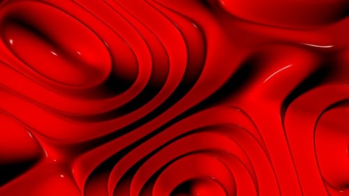Luxuriöser Hintergrund mit roten Plasmawellen, einzigartiges Design, Exklusiv, Reflexion, 3D-Renderer