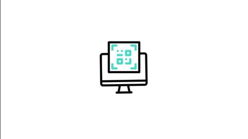 Qr Code Animated Icon