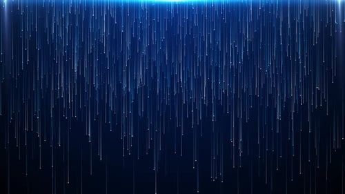 Futuristic Digital Data Flow Stream Abstract Network Speed Neural Network Big Data Cybersecurity