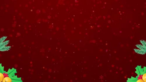 Weihnachts-Hintergrundschleife