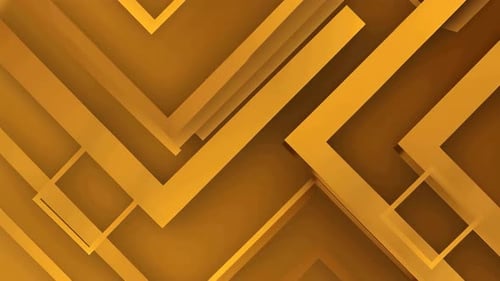 Abstract Gold Geometric Layers Corporate Video Background