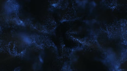 Abstrakter Partikelhintergrund mit leuchtenden Partikelsternen, Staub.