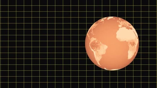 3D-Erdplanet und Technologie-Nachrichtenhintergrund, 1147