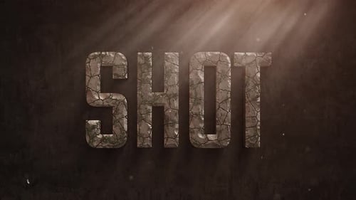 Animation de texte filmé