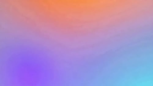 Graphique de mouvement dégradé abstrait vibrant avec un T fluide et lisse