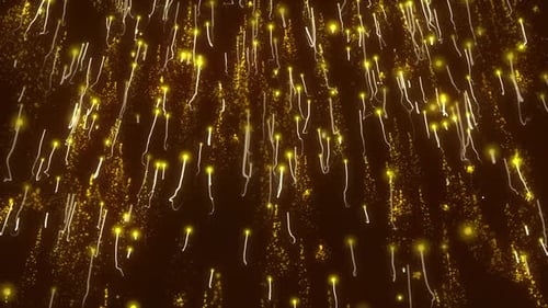 Fire Particles Background