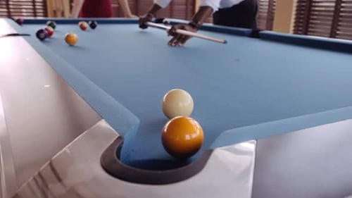 Man Pocket Shots Number 1 Pool Ball