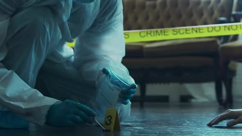 Crime Scene Investigation Collecting Evidence