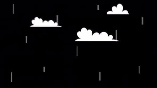 Happy Llama Jumping In Forest On Alpha Channel 4K