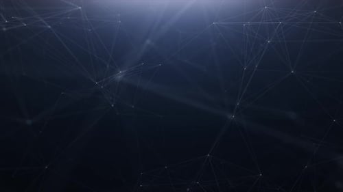 Plano de fundo de linha abstrata da tecnologia Plexus