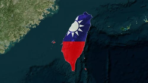 Taiwan Borderline: Country Map Stock Collection - Wide Angles to Zoom-In