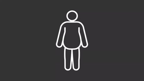 Transformation white line animation