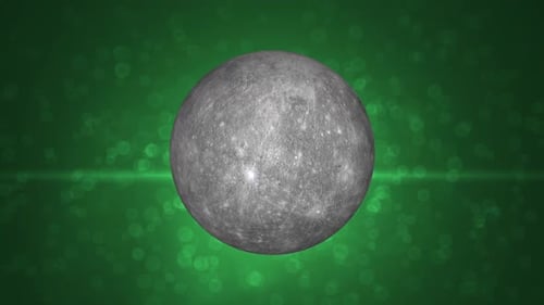 Mercury Planet, Video animation of the planet Mercury