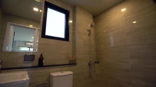 Clean and Modern Bathroom Interior Design