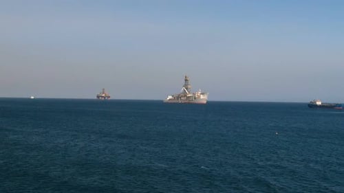 Drone shop of ships and platforms