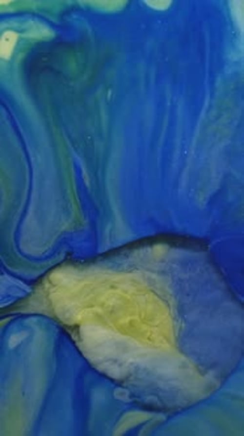 Emulsión vertical de agua y acrílico para verter pintura Wave