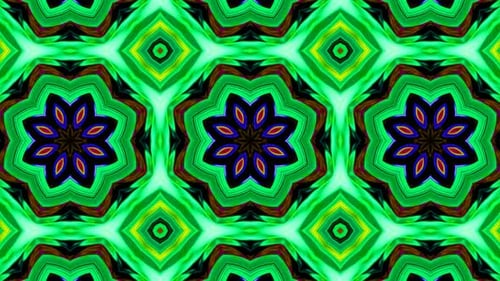 Abstract multicolor kaleidoscope tunnel visual mandala background