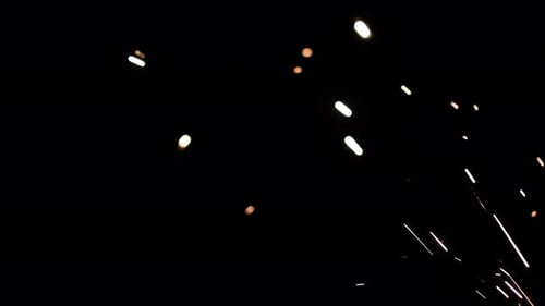 Spark black background