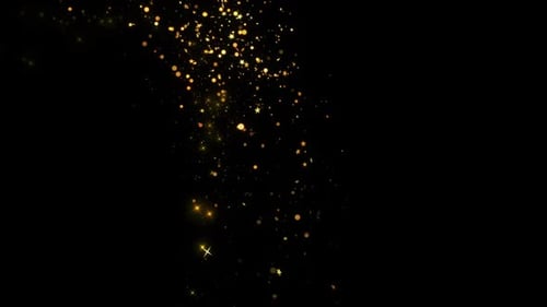 Shining Magic Light Glitter Particles Sparkling Glowing Luxury Magic Sparkles Trail Background