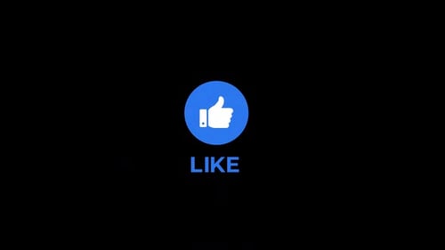 Like Comment Share Text Animation HD On Alpha