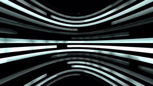 Black And White Lights Background Loop