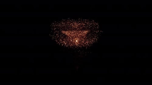 Fuegos artificiales realistas en 4K estallan con chispas volumétricas (1)