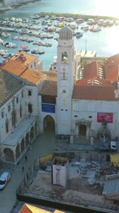Vertical View Of Croatia Cityscape, Europe